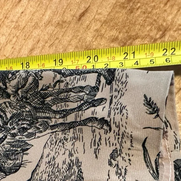 Harvé Benard Toile de Jouy Blazer Jacket & Sheath Dress Two Piece Suit 10/12 - Picture 13 of 16